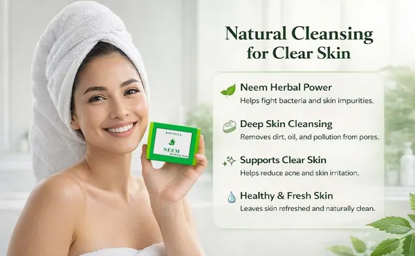 Kostilla_Neem_Bathing_Soap_Pack_Of_1_(100G)