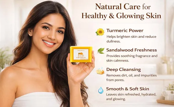 Haldi_Chandan_Bathing_Soap_100G_Turmeric_Sandalwood_For_Glowing_Skin_Gently_Cleanses_Nourishes_Suitable_For_All_Skin_Types