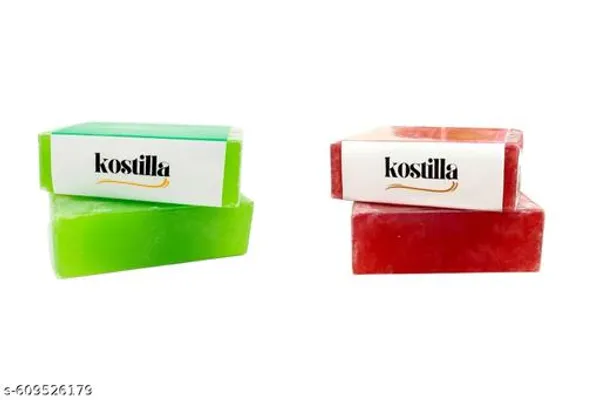 Kostilla_Bathing_Soap_Combo_Aloe_Vera_And_Rose_2_X_100G