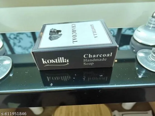 Kostilla_Charcoal_Handmade_Soap_Pack_Of_1_100G