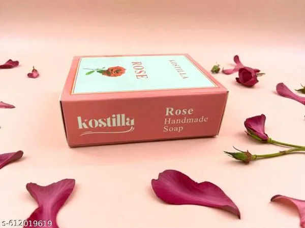 Kostilla_Rose_Handmade_Soap_Pack_Of_1_100G