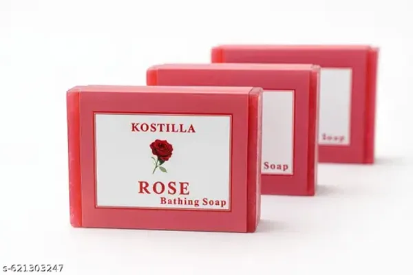 Kostilla_Rose_Bathing_Soap_Gentle_Cleansing_Moisturizing_Care_Soothing_Floral_Freshness_Pack_Of_3_300_G