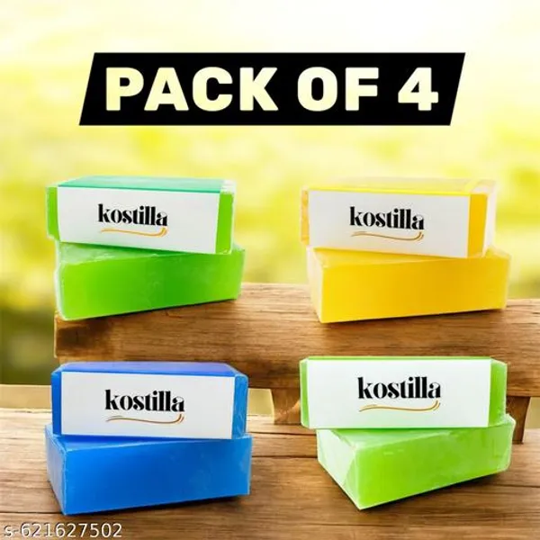 Kostilla_Bathing_Soap_Combo_Haldi_Chandan_Jasmine_Neem_Aloevera_4_X_100G