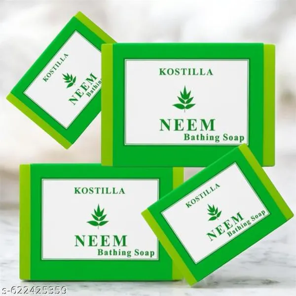 Kostilla_Neem_Bathing_Soap_Pack_Of_4_400G