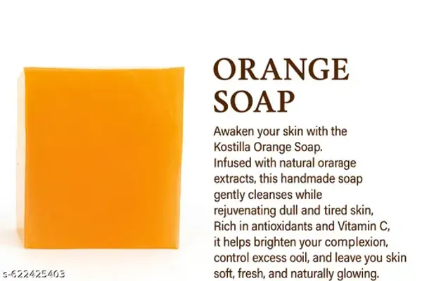 Kostilla_Orange_Bathing_Soap_Pack_Of_4_400G