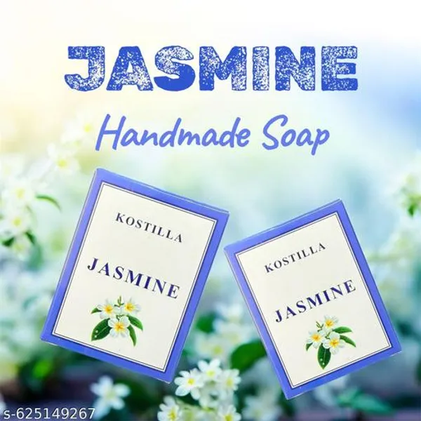 Kostilla_Jasmine_Handmade_Soap_Gentle_Cleansing_Floral_Freshness_Soothing_Handmade_Bath_Care_Pack_Of_2_100_G
