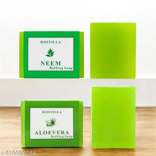 Kostilla_Neem_Aloe_Vera_Bathing_Soap_Combo_2X100G_For_Fresh_Soft_Skin