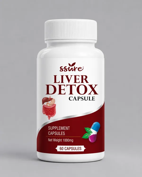 Ssure_Liver_Detox_Capsules_-_Natural_Liver_Cleanse_Supplement_(60_Capsules,_1000Mg)