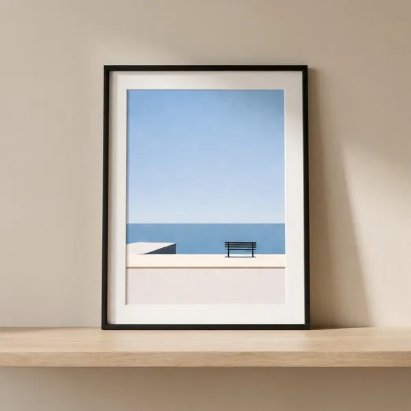 Premium_Matte_Paper_Stillness_By_The_Sea_Black