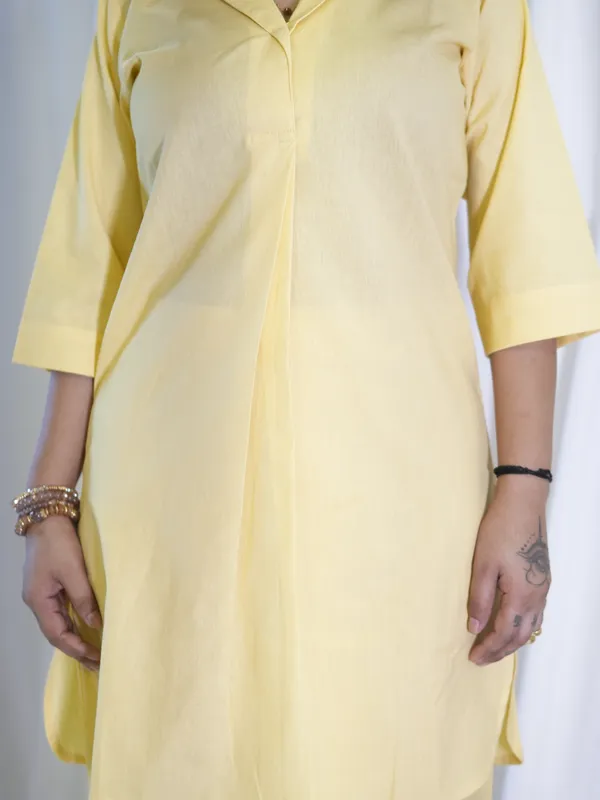 Yellow_Kurta_Coord_Set_For_Women