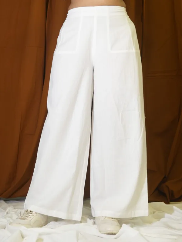 White_Flared_Trouser_For_Women