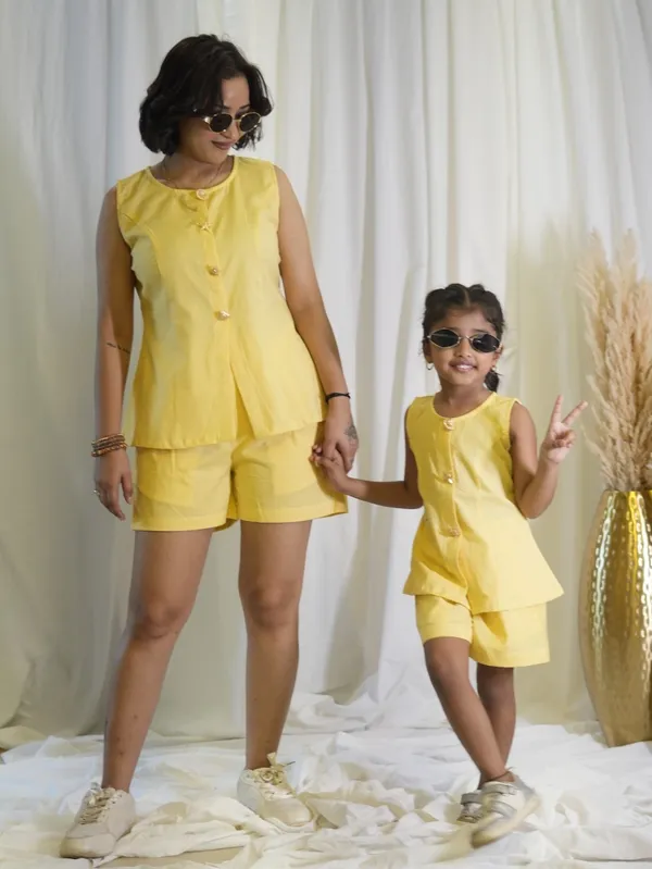 Yellow_Button_Coord_Set_For_Girl_Kids