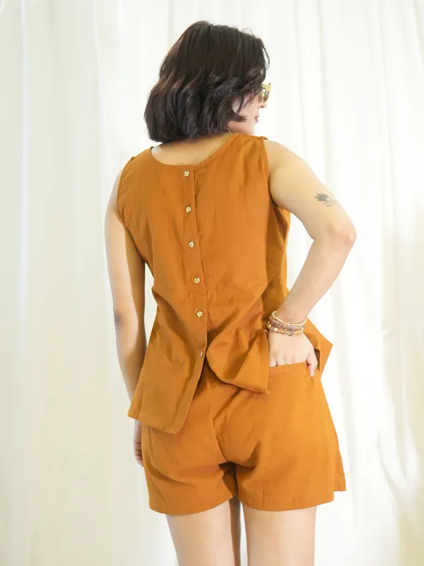 Brown_Short_Coord_Set_For_Women