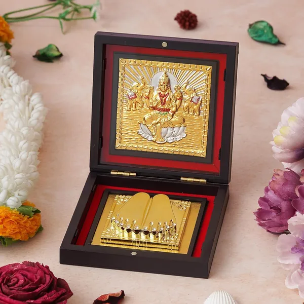 Wooden_Gold_Laxmi_Charan_Paduka_Decorative_Figurine_With_Box