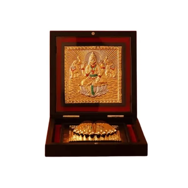 Wooden_Gold_Laxmi_Charan_Paduka_Decorative_Figurine_With_Box