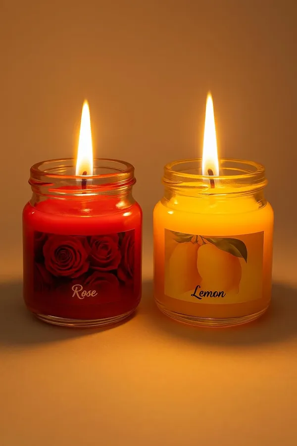 Soy_Wax_Rose_Jasmine_Lemon_Lavender_Scented_Jar_Candle_Set