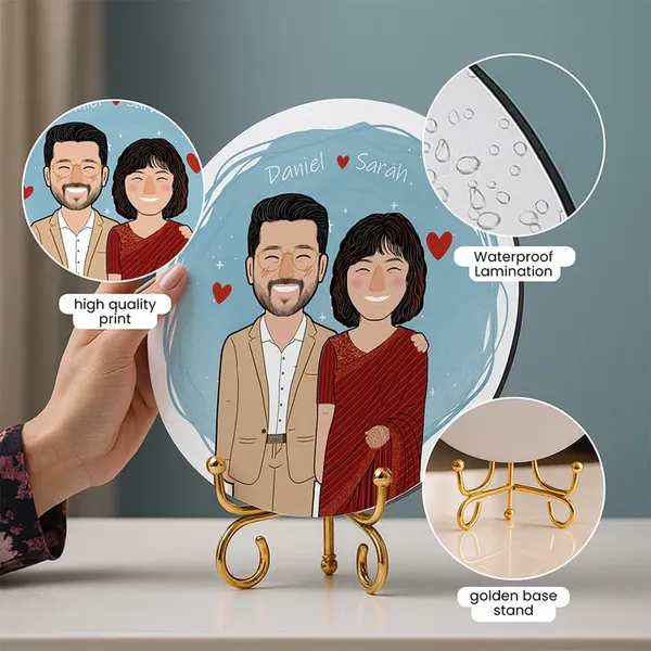 Artist-Commissioned_Couple_portrait_with_Golden_Stand