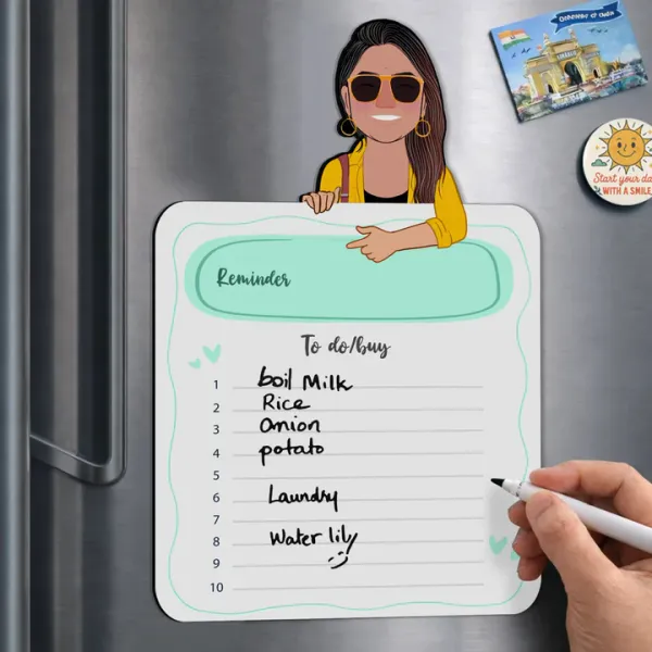 Personalized_Magnetic_Writing_Board_for_Fridge_with_pen_&_eraser