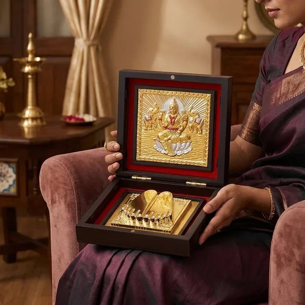 Wooden_Gold_Laxmi_Charan_Paduka_Decorative_Figurine_With_Box