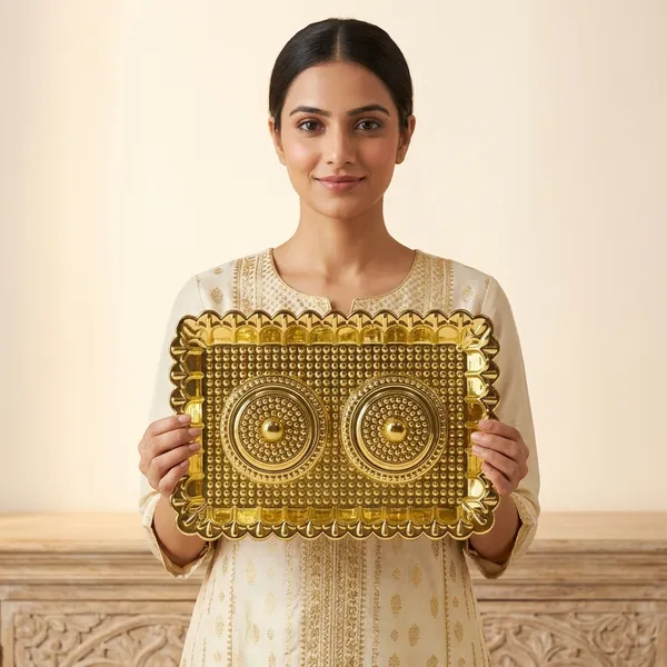 Brass_Festive_Embossed_Pooja_Thali_With_Twin_Katori