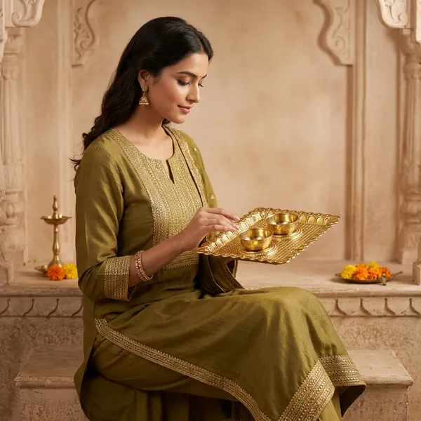 Brass_Festive_Embossed_Pooja_Thali_With_Twin_Katori