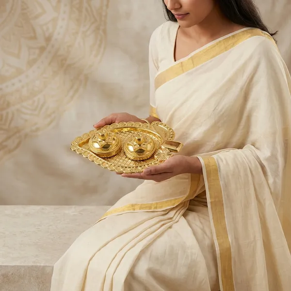 Brass_Festive_Embossed_Pooja_Thali_With_Twin_Katori