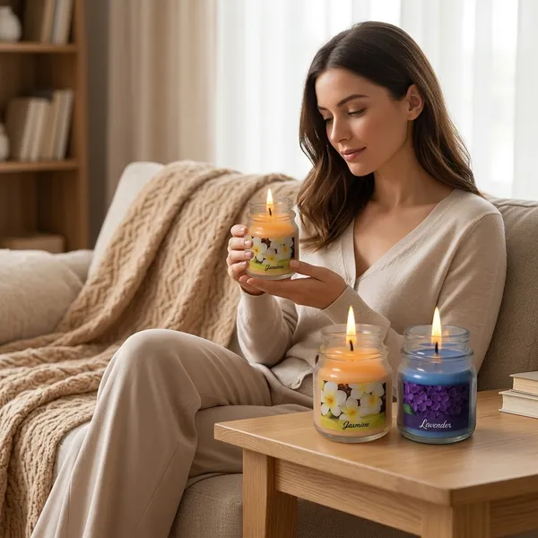 Soy_Wax_Rose_Jasmine_Lemon_Lavender_Scented_Jar_Candle_Set