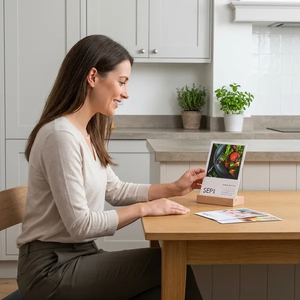 Wooden_Personalized_Photo_Desk_Calendar_With_Wood_Holder