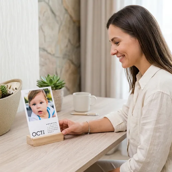 Wooden_Personalized_Photo_Desk_Calendar_With_Holder