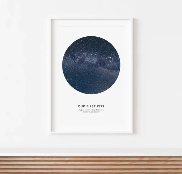 Wooden_Personalized_Star_Map_Couple_Photo_Frame_A3