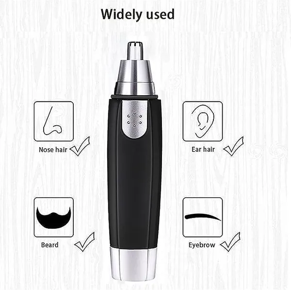 Madison_3_In_1_Electric_Nose_Ear_Hair_Trimmer_For_Men_Women_Dual_Edge_Blades_Painless_Nose_And_Ear_Hair_Remover_Trimmer_Eyebrow_Flawless_Electronic_Black_With_5_Year_Warranty