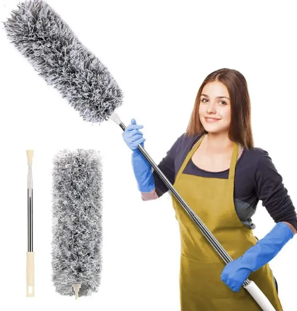 Microfiber_Feather_Duster_Bendable_Extendable_Fan_Cleaning_Pole_Handle_Washable_Dry_Duster