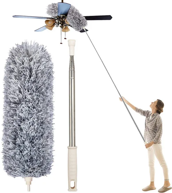 Microfiber_Feather_Duster_Bendable_Extendable_Fan_Cleaning_Pole_Handle_Washable_Dry_Duster