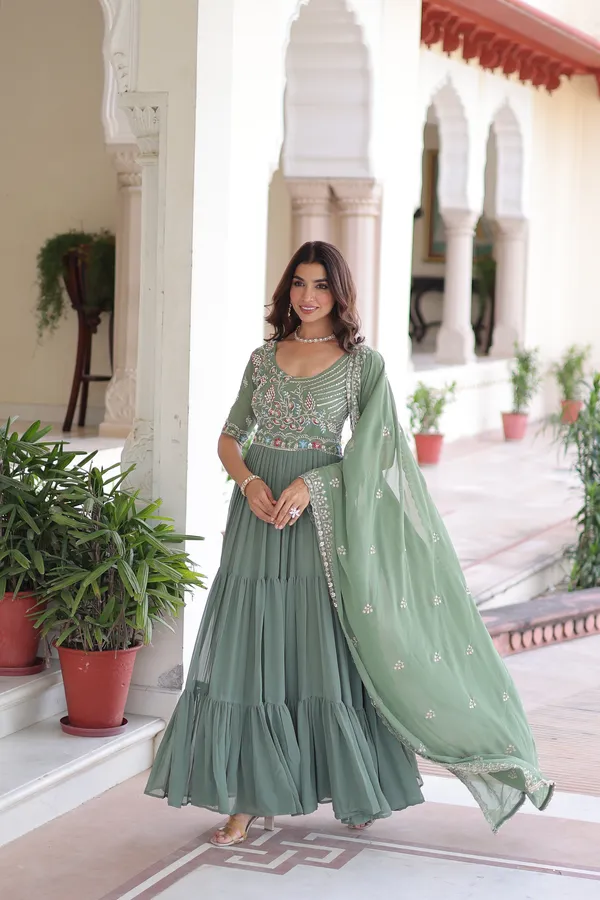 Pista_Cotton_Gown_For_Women