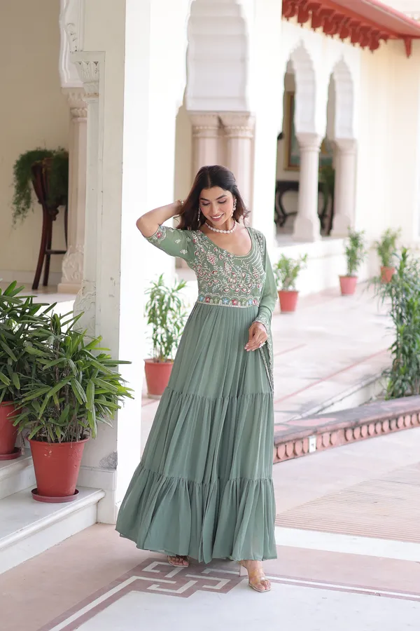 Pista_Cotton_Gown_For_Women