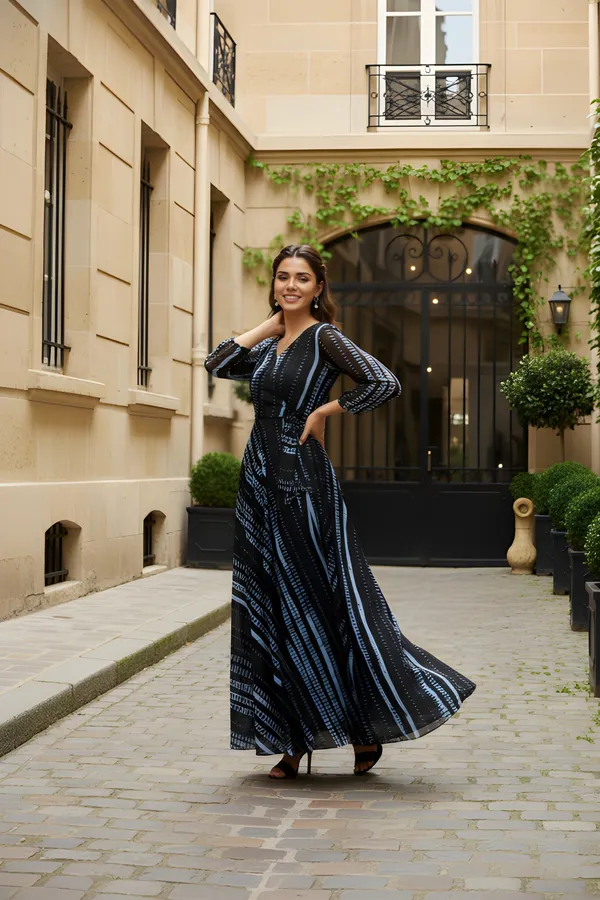 Fancy_Georgette_chain_printed_long_dress.