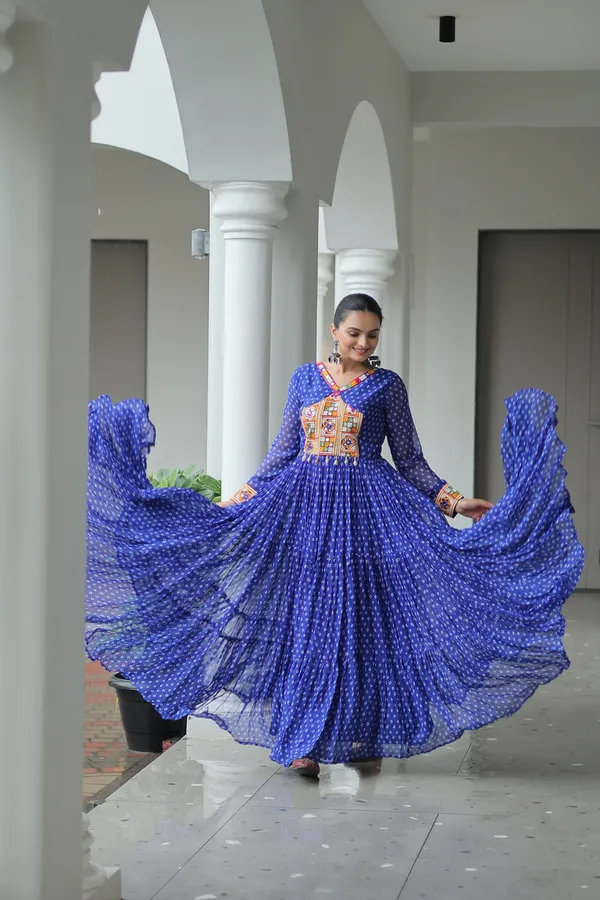 Royal_Blue_Cotton_Anarkali_Gown_For_Women