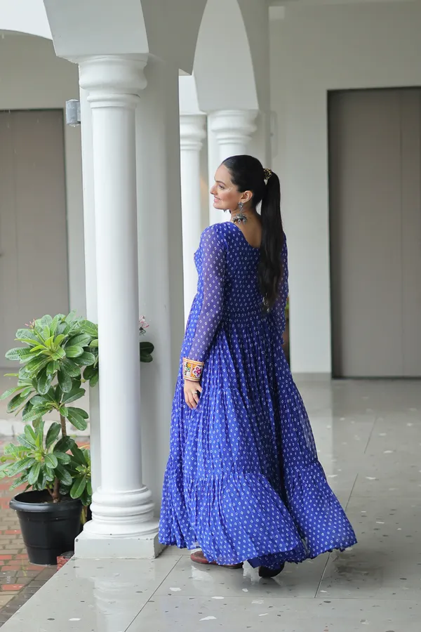 Royal_Blue_Cotton_Anarkali_Gown_For_Women