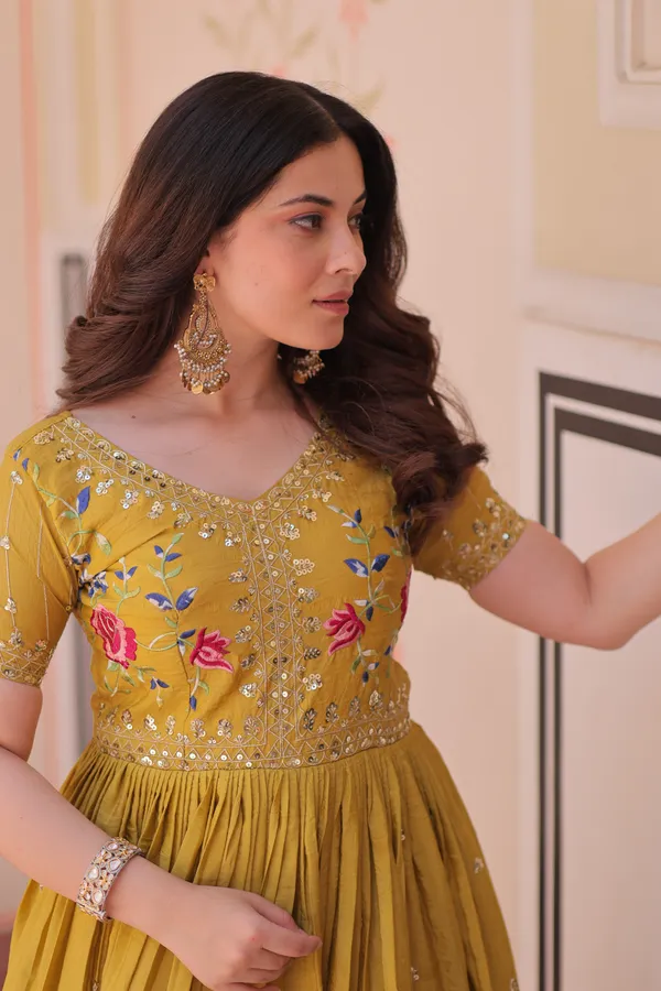 Premium_Designer_Readymade_Gown_Collection_Gold_Crush_Zari_Sequins-work_with_Multi_Thread_Embroidery.