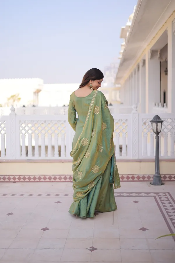 Premium_Fendi_Crush_Zari_Sequins_Embroidered_Top-Sharara-Dupatta_Set_|_Designer_Occasion_Wear_Collection.