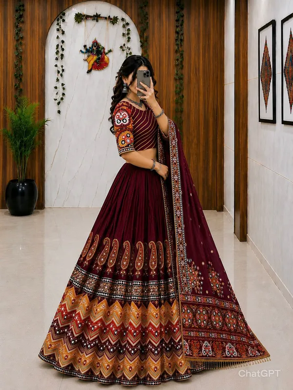Traditional_Gujarati_Printed_Chaniya_Choli_for_Navratri_|_Festive_Lehenga_Choli_for_Women.