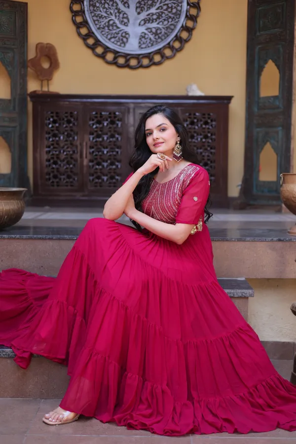 Women's_Faux_Blooming_Embroidered_Zari_Sequins_Designer_Gown_|_Premium_Party_Wear_Ethnic_Dress._(Pink)