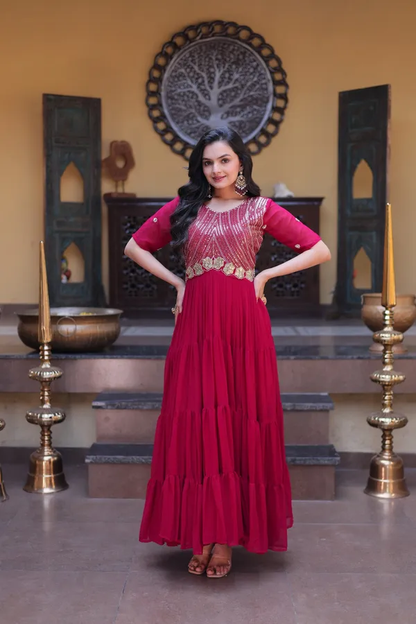 Women's_Faux_Blooming_Embroidered_Zari_Sequins_Designer_Gown_|_Premium_Party_Wear_Ethnic_Dress._(Pink)