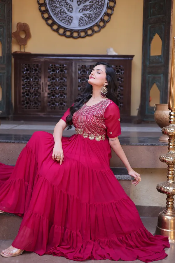 Women's_Faux_Blooming_Embroidered_Zari_Sequins_Designer_Gown_|_Premium_Party_Wear_Ethnic_Dress._(Pink)