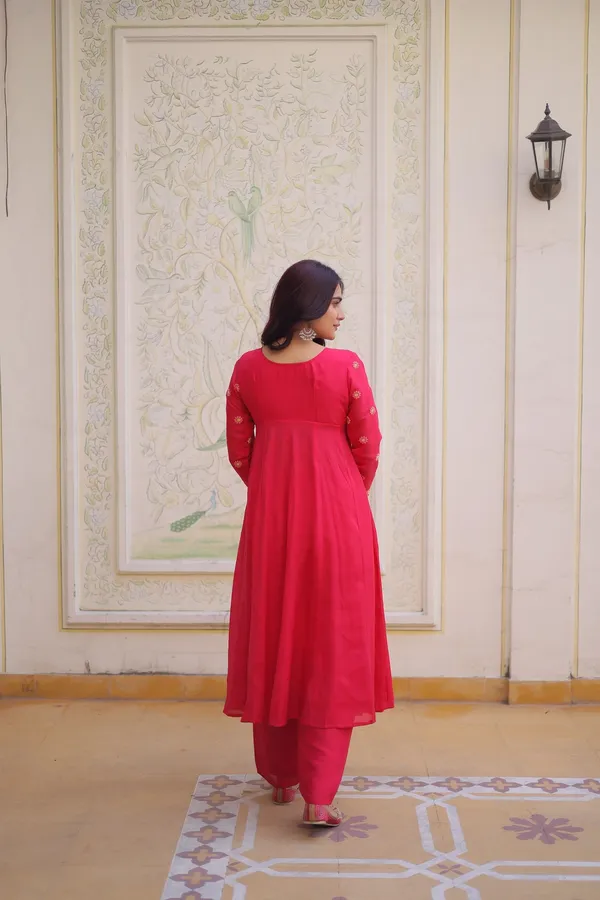 Women's_Mal_Chanderi_Embroidered_Kurti_Pant_Set_|_Premium_Readymade_Ethnic_Wear_|_Floral_Embroidery_Work_|_Anarkali_Style_Kurta_with_Pant_|_Festive,_Casual_&_Party_Wear.