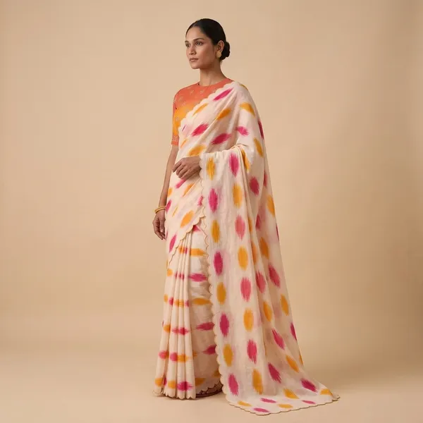 Multicolor_Pure_Linen_Premium_And_Elegant_Saree_For_Women