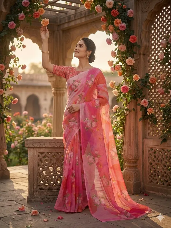 Pink_Georgette_Premium_And_Elegant_Saree_For_Women