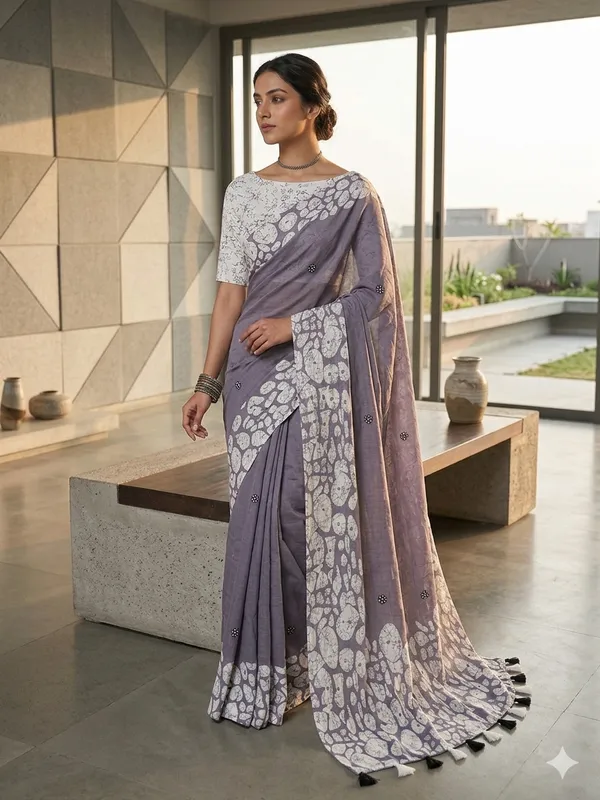 Purple_Pure_Linen_Premium_And_Elegant_Saree_For_Women