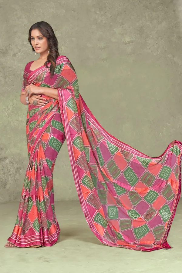 Multicolor_Geometric_Print_Saree_With_Border