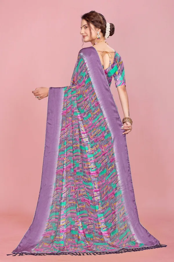 Purple_Abstract_Print_Saree_With_Border